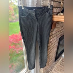 Express Skinny Striped Work Pants